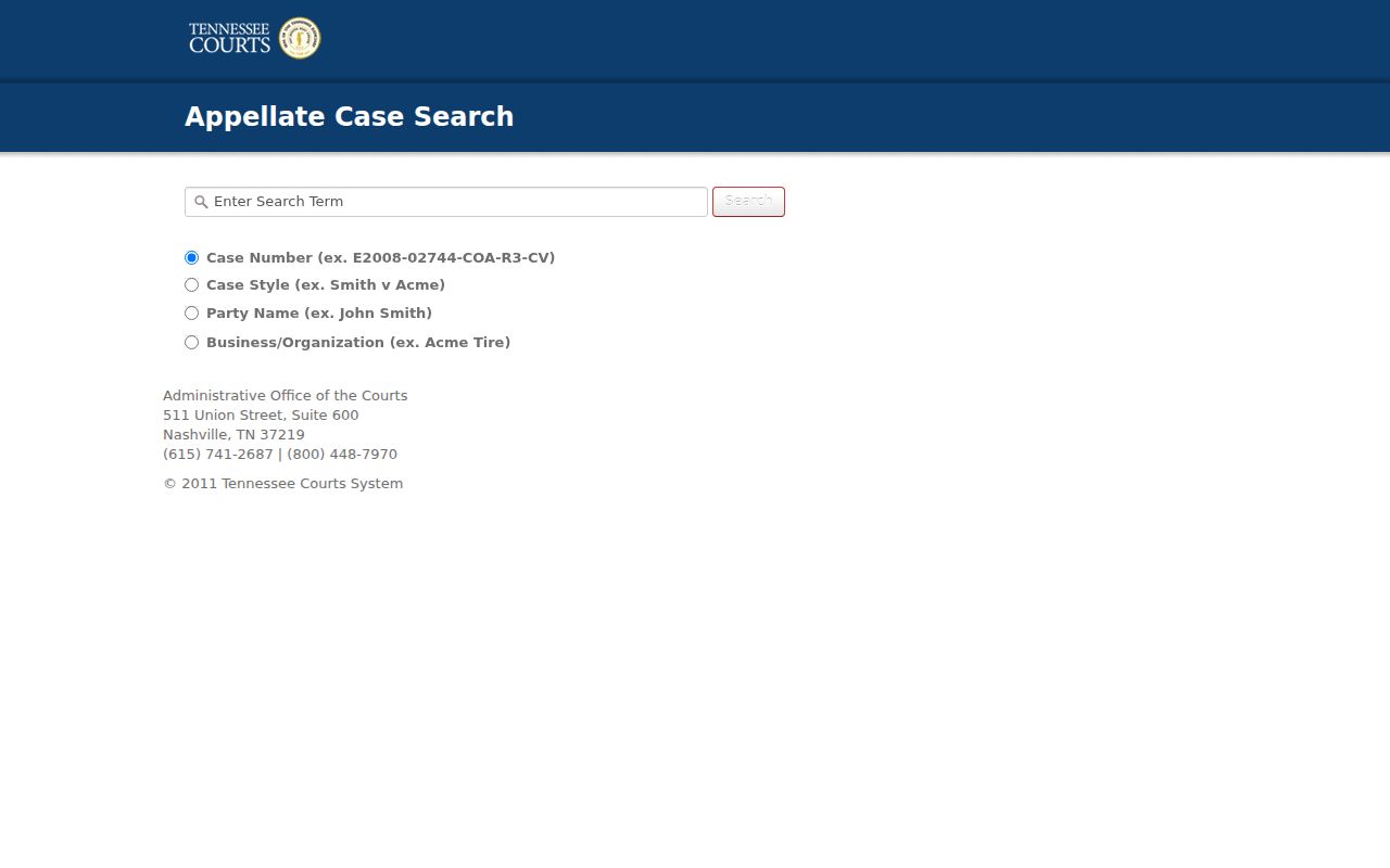 Warren County warrant search context, Tennessee appellate case-history fields